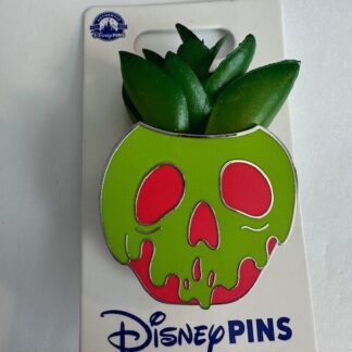 Poison Apple Succulent Plastic Plant Snow White Seven Dwarfs Disney Pin (B)