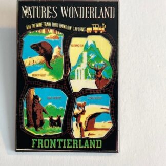 Poster Pin Natures Wonderland UN RELEASED Disney Pin (A6)