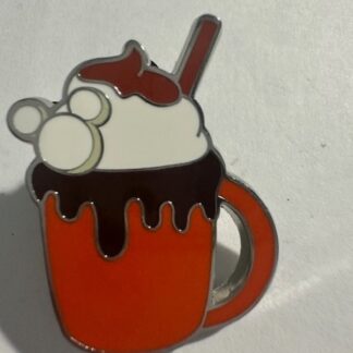 Red Mug of Hot Chocolate - Mickey Icon - December - Stitch Attacks Disney Pin B0
