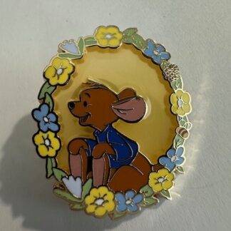 Roo Winnie the Pooh Characters Floral Portait Stained Glass 2025 Disney Pin D2