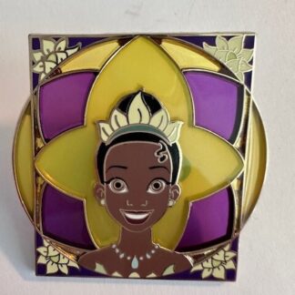 Royalty Mystery Tiana Princess And The Frog Stained Glass Disney Pin (A0)