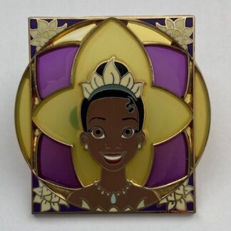 Royalty Mystery Tiana Princess And The Frog Stained Glass Disney Pin (B9)