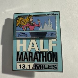RunDisney 2019 Princess Half Marathon 13.1 Miles Aurora Weekend Pin (D2)
