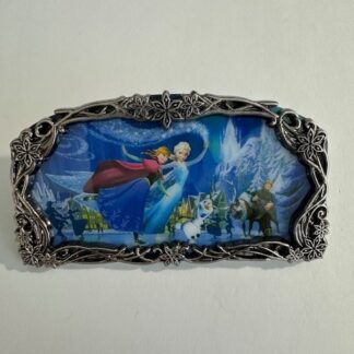 SDR Anna Elsa Sven Olaf Frozen Winter Seasonal Murals 2016 Disney Pin F2