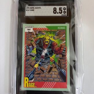 SGC 8.5 1991 Impel Marvel #147 Rage PSA 8