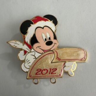 Santa Mickey's Naughty & Nice List Pin Set Completer Mickey Mouse (B2)