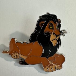 Scar - Lion King - Unamused Laying Down 2023 Disney Pin E2