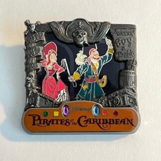 September 2016 Park Pack Pirates Of The Caribbean V4 LE500 Disney Pin (A6)