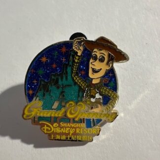 Shanghai Woody with Castle Toy Story Grand Opening - Mystery 2016 Disney Pin F6
