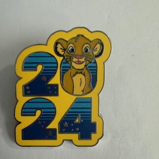 Simba The Lion King 2024 Booster Baby Cute Disney Pin (E2)