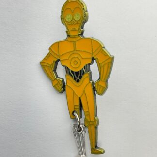 Star Wars C-3PO Dangle Leg Disney Pin Droid Bioworld BoxLunch G3