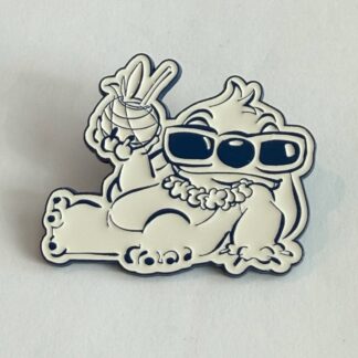 Stitch Pineapple Drink Outline Stitch Lifestyle Outline DLRP DLP Disney Pin H6