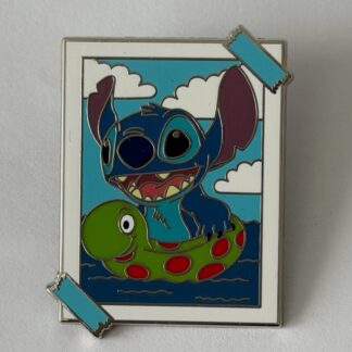 Stitch with Turtle Floatie - Stitch Photographs Mystery 2024 Disney Pin G8