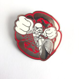 Stormtrooper Inside Red Empire Symbols Star Wars Disney Pin VHTF (B3)