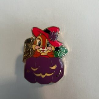 TDL Tokyo Clarice Pumpkin Game Prize Halloween 2017 Disney Pin  (A6)