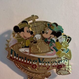 TDR Mickey Minnie Dining Voyage 2005 Hotel MiraCosta Ambassador Disney Pin C4