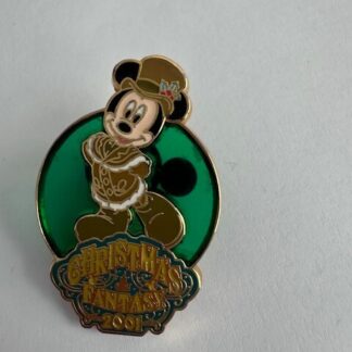 TDR Tokyo Mickey Mouse Christmas Fantasy 2001 Disney Pin (D1)