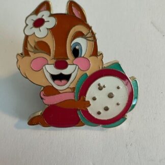 TDS Game Prize Clraice Dragon Fruit 2016 Chipmunk Disney Pin (C4)