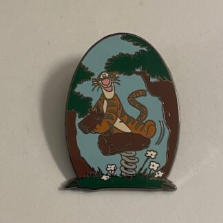 Tigger On A Rocking Horse Winnie The Pooh Disney Pin (A6)