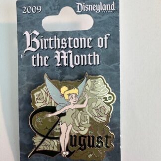 Tinker Bell Peter Pan Birthstone Collection August LE Disney Pin (B)