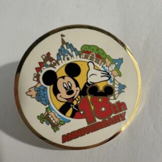 Tokyo Disney Resort TDL 18th Anniversary Mickey 2001 Disney Pin C2