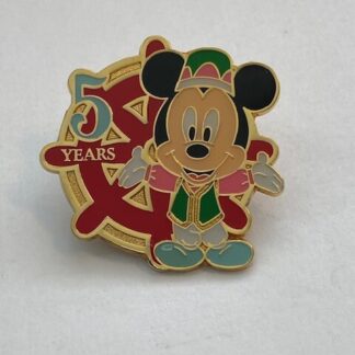 Tokyo Disney Sea 5th Anniversary Game Prize Season 3 Mickey Disney Pin (B6)