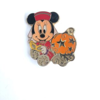 Tokyo Disney Sea Minnie Mouse Pumpkin Halloween Pin (B2)