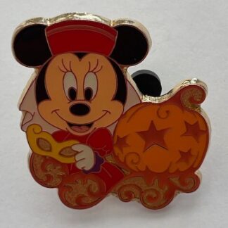 Tokyo Disney Sea Minnie Mouse Pumpkin Halloween Pin (B6)