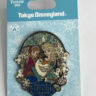 Tokyo Disneyland 2016 - Anna and Elsa’s Frozen Fantasy Pin With Olaf (B)