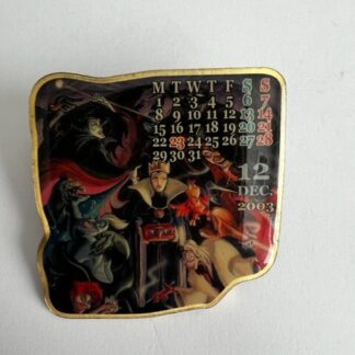 Villains Group December Villains Calendar 2003 LE Disney Pin (C2)