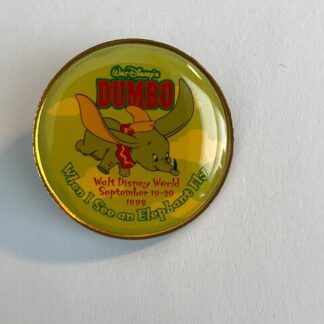 WDCC WDW Special Event Dumbo Sept 1998 When I See An Elephant Disney Pin (A6)