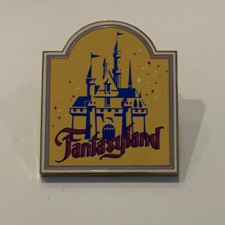 WDI Cast Exclusive Hong Kong Signs Fantasyland Disney Pin (B0)