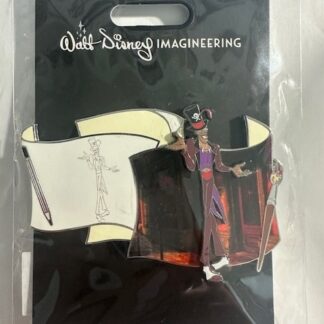 WDI Dr Facilier Off the Page Princess and The Frog Disney Pin LE 300 (B)