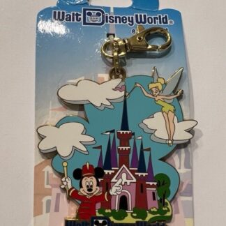 WDW 35th Anniversary Retro Lanyard Medallion Disney  (B)