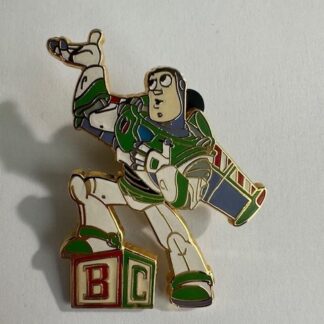 WDW Booster Collection Pixar's Toy Story Buzz Lightyear 2008 Disney Pin E3