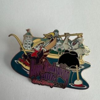 WDW Disney LE 2004 Thanksgiving Turkey Hunt Ursula Pin (C9)