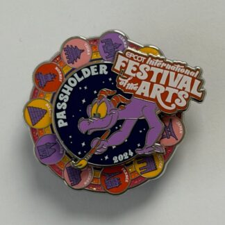 WDW Figment World Showcase Spinner EPCOT International Festival 24 Disney Pin H7