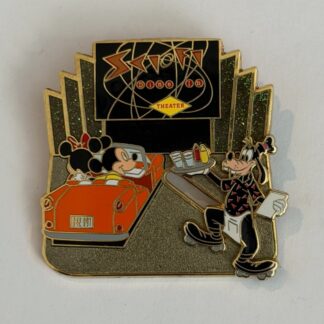 WDW Goofy Minnie Mickey Sci-Fi Dine-In Theater Hidden 2006 Disney Pin H7