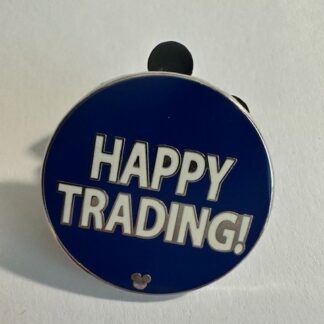 WDW - Happy Trading! - Pin Trading Phrases - Hidden Mickey 2010 Disney Pin F2