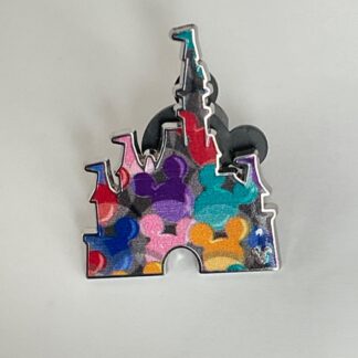 WDW Hidden Disney Series 2025 Wave A: Mickey Icon Balloons Disney Castle Pin E9