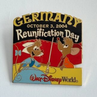 WDW Jaq & Perla - Cinderella Mice - Germany Reunification Day 2004 Disney Pin E2