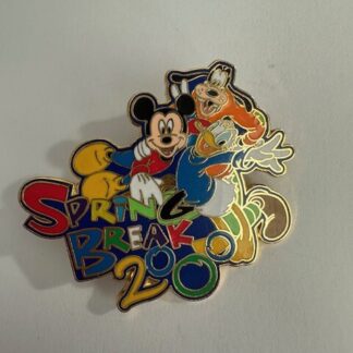 WDW Mickey Goofy Donald Spring Break 2000 Disney Pin  (B4)