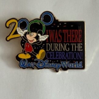 WDW Mickey I was There During the Celebration Teddy Bear doll 2000 Disney Pin E1