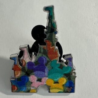 WDW Mickey Icon Balloons Cinderella Castles Hidden Disney 2025 Disney Pin F0