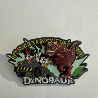 WDW Mickey Minnie Goofy Pluto Dinosaur Free D Disney Pin (F0)