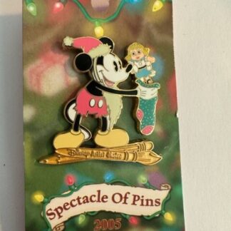 WDW Mickey Mouse Santa With Doll Artist Choice Spectacle Of Disney Pin (B)