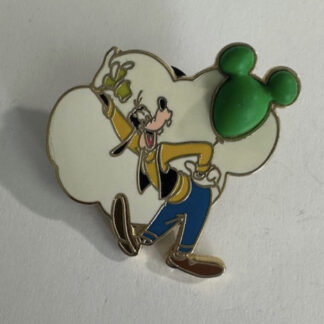 WDW Mickey Shaped Balloon Free d Series Goofy Disney Pin  (A9)