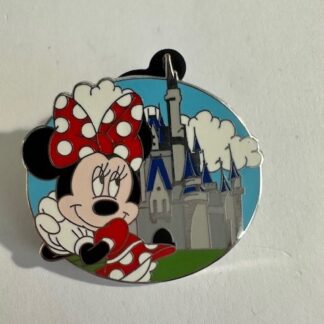 WDW - Minnie - Characters with Cinderella Castle - Tin - Mystery Disney Pin F1