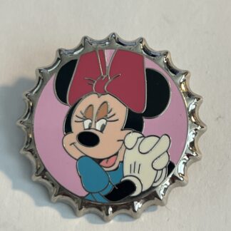 WDW Mystery Disney Character Bottle Caps Minnie Mouse LE 500 Disney Pin 69849 A7