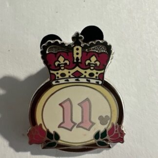 WDW Rose Crown Pub Logo United Kingdom Hidden Mickey 2010 - 2011 Disney Pin D8
